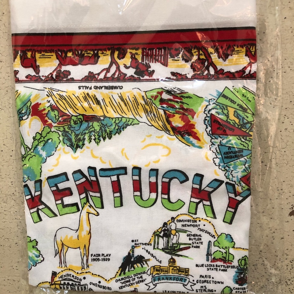Vintage Kentucky Market Tote Retro Souvenir